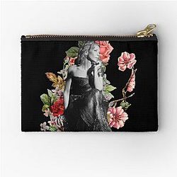 Cate Blanchett Flowers Zipper Pouch