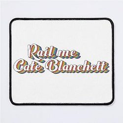 Rail Me Cate Blanchett Premium Mouse Pad