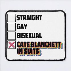 Cate Blanchett in Suits Mouse Pad