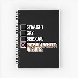 Cate Blanchett in Suits Notebook