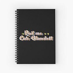 Rail Cate Blanchett Notebook