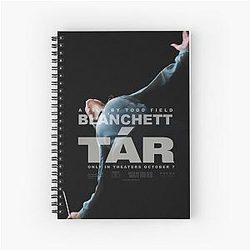 TAR Movie Poster Cate Blanchett Spiral Notebook