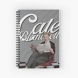 Cate Blanchett Spiral Notebook