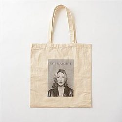 Cate Blanchett Cotton Tote Bag