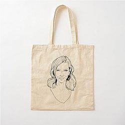 Cate Blanchett Ink Cotton Tote Bag
