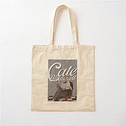 Cate Blanchett Poster Cotton Tote Bag
