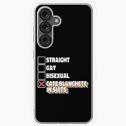 Cate Blanchett In Suits Samsung Galaxy Soft Case