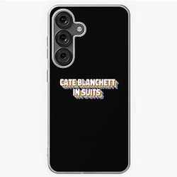 Cate Blanchett In Samsung Galaxy S Soft Case