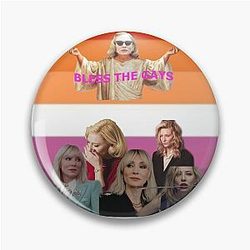 Cate Blanchett Lesbian Pride Pin