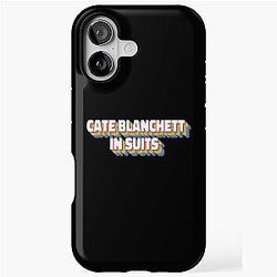 Cate Blanchett In Suits iPhone Tough Case