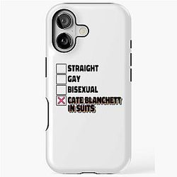 Cate Blanchett Suits iPhone Tough Case