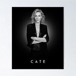Retro Vintage Cate Blanchett Poster