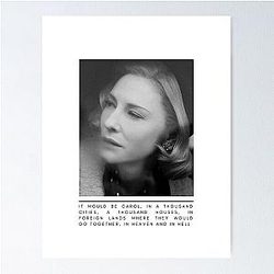Cate Blanchett Movie Poster 2015 T-shirt