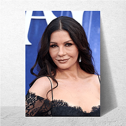 Red Carpet Queen Catherine Zeta Jones Posters