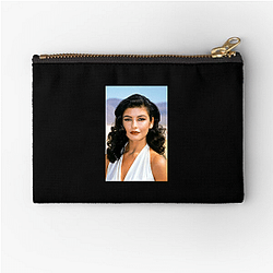 Hollywood Starlet Catherine Zeta Jones Zipper Pouches