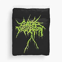 Cattle Decapitation 로고 예술 Duvet 덮개