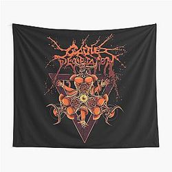 Cattle Decapitation Triangle Tapestry