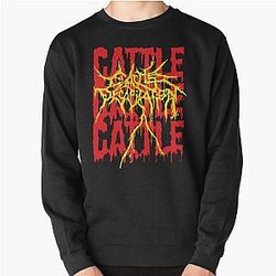 Cattle Decapitation 로고 스웨터