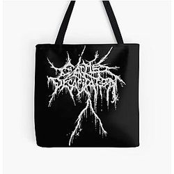 Cattle Decapitation 모든 위에 인쇄 Tote 부대