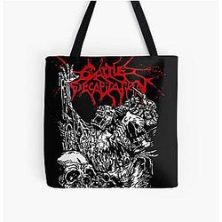 Cattle Decapitation 인쇄 Tote 부대에