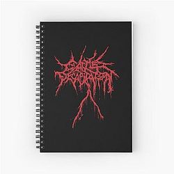 Cattle Decapitation 나선형 노트북