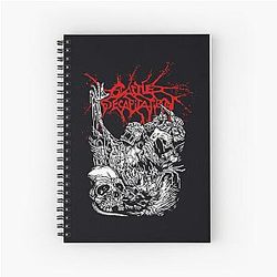Cattle Decapitation 나선형 노트북