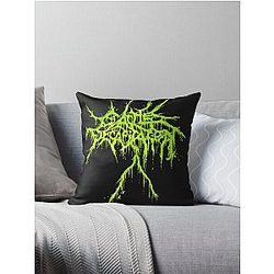 CATTLE DECAPITATION Logo Art Pillow