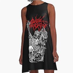 Cattle Decapitation 디자인 드레스