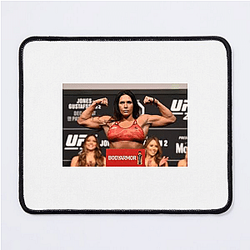 Featherweight Contender Cat Zingano Mouse Pads