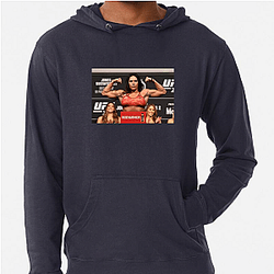 Featherweight Contender Cat Zingano Hoodies