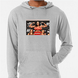 Featherweight Contender Cat Zingano Hoodies