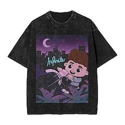Hip Hop PTTT2406 Washed  Caylus T-Shirt