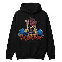 [Exclusive] CaylusBlox Knock Knock Halloween Caylus Hoodie