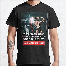 Chris Bumstead T-Shirts - Chris Bumstead - CBUM Bodybuilding GYM motivation    Classic T-Shirt RB2-2704