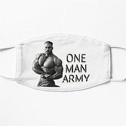 Chris Bumstead Face Masks - Cbum, ONE MAN ARMY Flat Mask RB2-2704