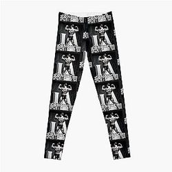 Chris Bumstead Leggings - Chris Bumstead Mr Olympia - CBUM Bodybuilding Conquer Leggings RB2-2704