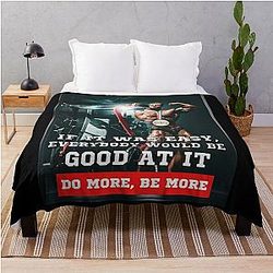 Chris Bumstead Blanket - Chris Bumstead - CBUM Bodybuilding GYM motivation Throw Blanket RB2-2704
