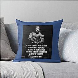 Chris Bumstead Pillows - cbum Throw Pillow RB2-2704