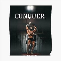 Chris Bumstead Posters - Chris Bumstead -CBUM GYM motivation Poster RB2-2704