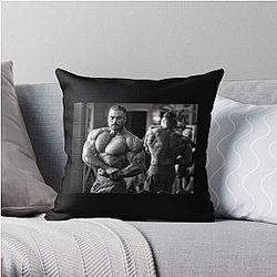 Chris Bumstead Pillows - Chris Bumstead is looking Sharp Throw Pillow RB2-2704