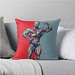 Chris Bumstead Pillows - Cbum conquer Throw Pillow RB2-2704