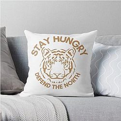 Chris Bumstead Pillows - Cbum | stay hungry defend the north Throw Pillow RB2-2704