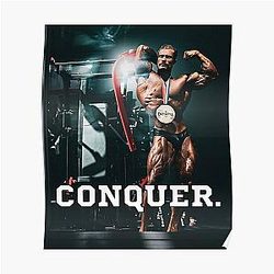 Chris Bumstead Posters - Chris Bumstead - CBUM Bodybuilding GYM motivation Poster RB2-2704
