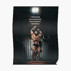 Chris Bumstead Posters - Chris Bumstead Gym Motivation Poster Wall Art Poster RB2-2704