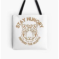 Chris Bumstead Bags - Cbum | stay hungry defend the north All Over Print Tote Bag RB2-2704