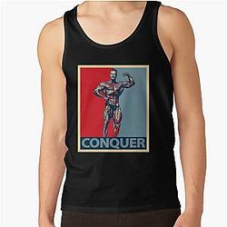 Chris Bumstead Tank Tops - Cbum conquer Tank Top RB2-2704