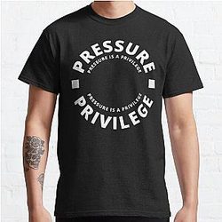 Chris Bumstead T-Shirts - Cbum | pressure is a privilege Classic T-Shirt RB2-2704