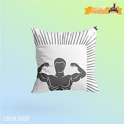 Chris Bumstead Pillows - Chris Bumstead 50 Throw Pillow