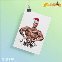 Chris Bumstead Posters - CBum Merry Liftmas 26 Poster
