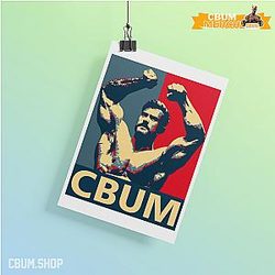 Chris Bumstead Posters - Chris Bumstead DADDY #1 CBUM GYM 06 Poster